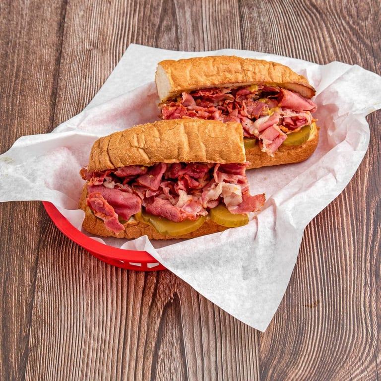 Pastrami Sandwich Delight